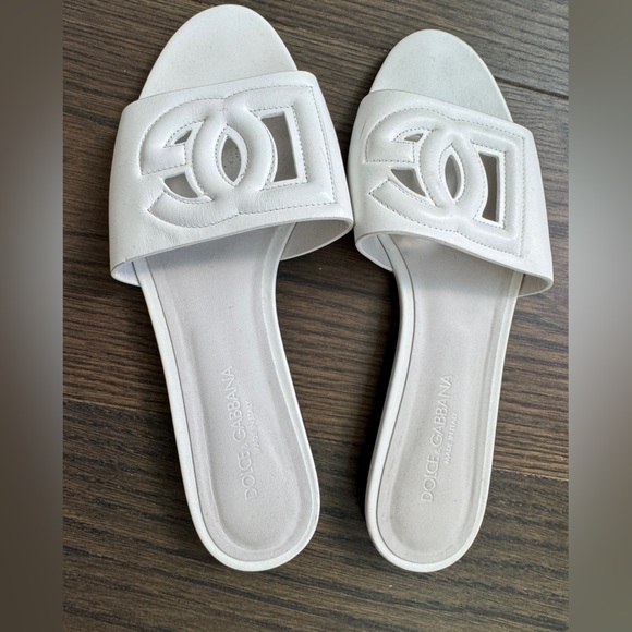 Dolce & Gabbana, Bianca slides – white - Picture 3 of 12